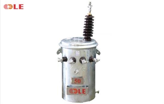 50 kVA galvanized single phase transformer