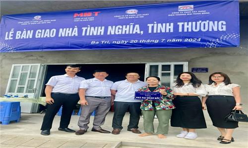 Máy Biến Áp LE – Nghĩa Cử Cao Đẹp Trong Việc Trao Tặng Nhà Tình Nghĩa Tại Huyện Ba Tri, Tỉnh Bến Tre