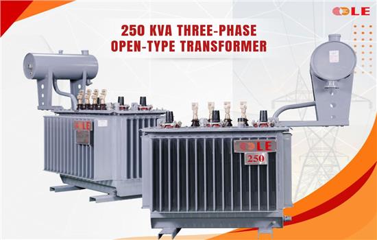 250 kva three-phase open-type transformer