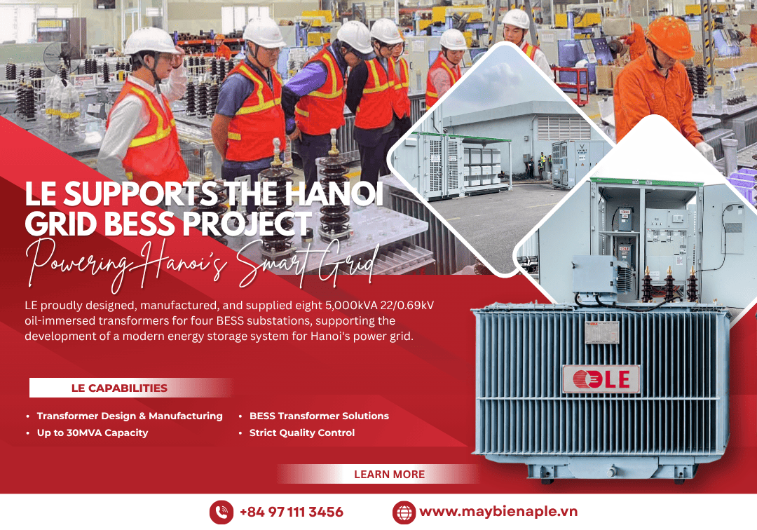 LE Supports the Hanoi BESS Project