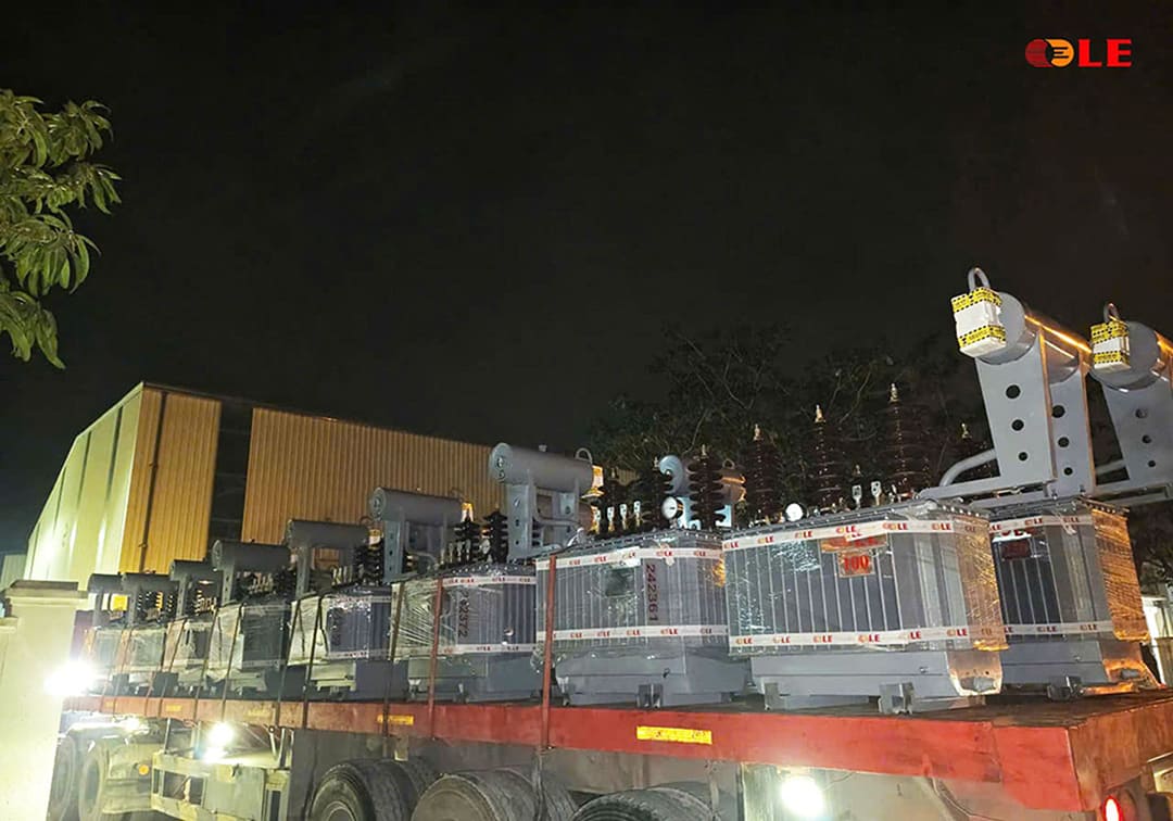 Vận chuyển máy biến áp phục vụ dự án