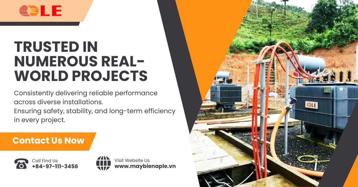 LE transformers are trusted in numerous projects.