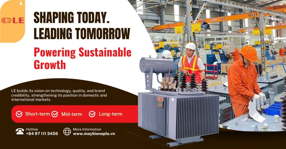 LE Vision for sustainable growth and global expansion.