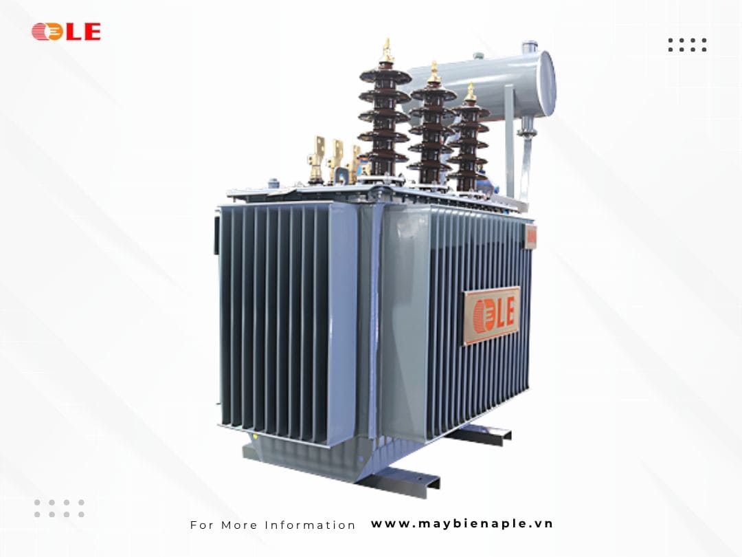 The 400 kVA transformer is designed in an open-type structure for easy maintenance.