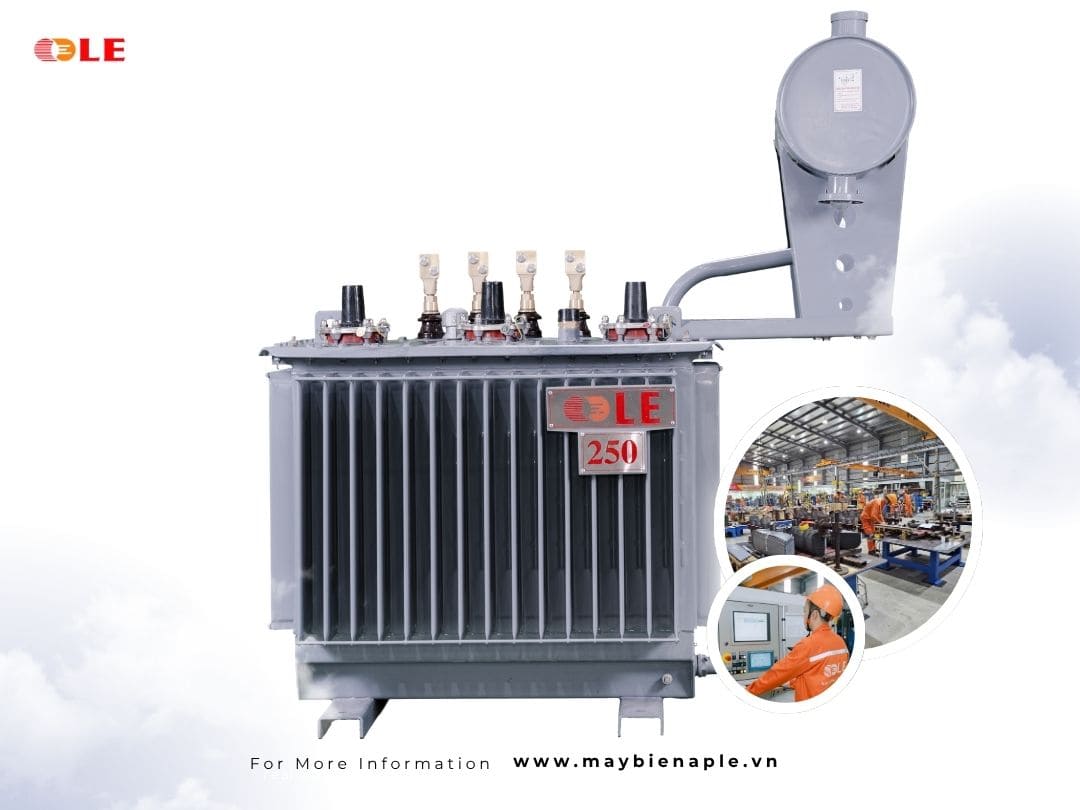 250 kVA transformer manufactured at LE factory